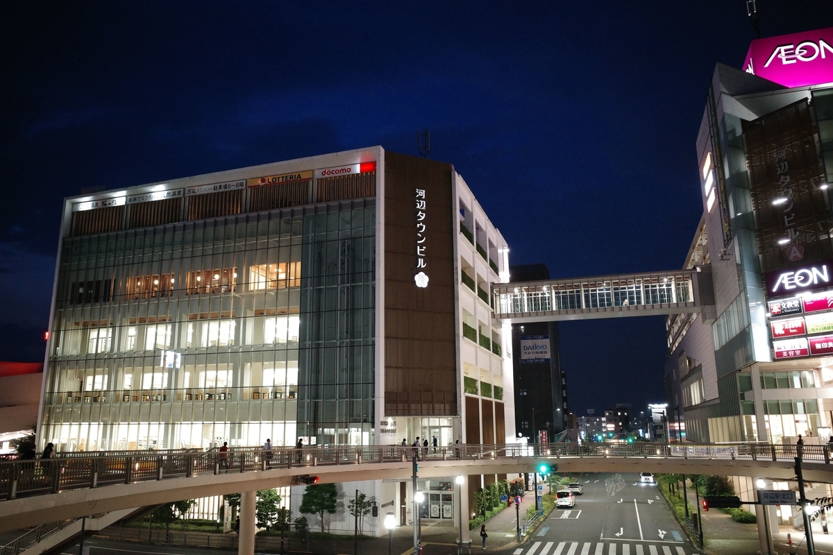 青梅 河辺温泉 店舗外観